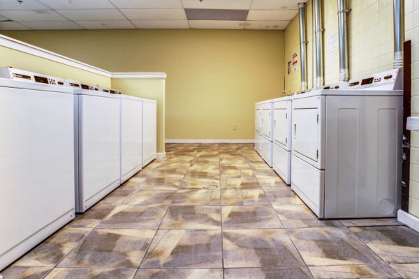 24-hour laundry facility available for all residents 24-hour laundry facility available for all residents